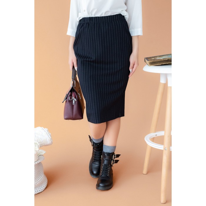 фото Юбка женская, размер 44, цвет чёрный eliseeva olesya