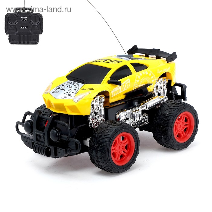 Машина радиоуправляемая «Супергонщик», с аккумулятором, цвета МИКС
Машина радиоуправляемая «Супергонщик», с аккумулятором, цвета МИКС