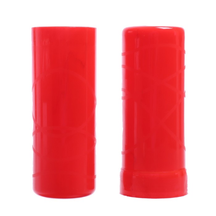 фото Пенал-тубус (40 х 195 мм) calligrata, пластиковый, красный