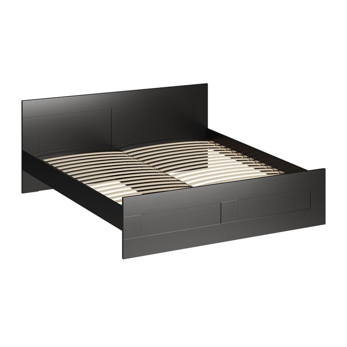 фото Кровать двуспальная сириус 1800х2000 венге