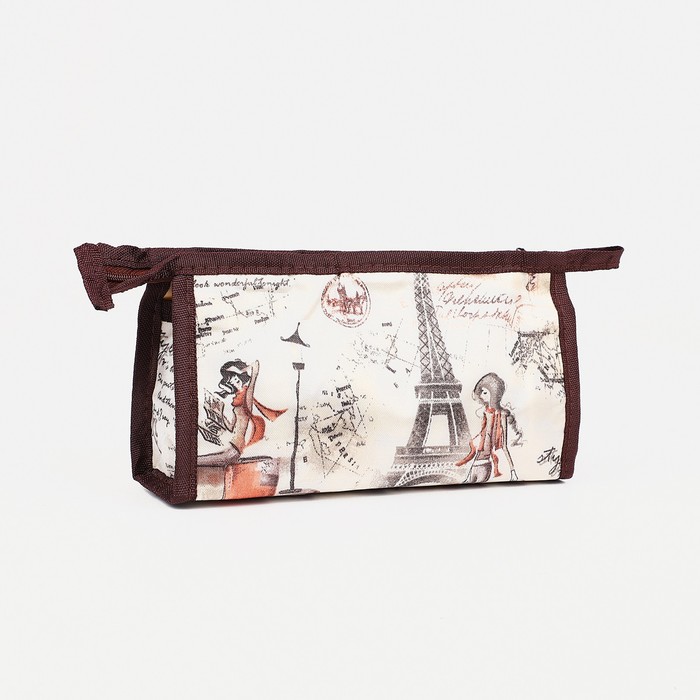 фото Косметичка ^ l-б/н, 18*4*10, отдел на молнии, париж