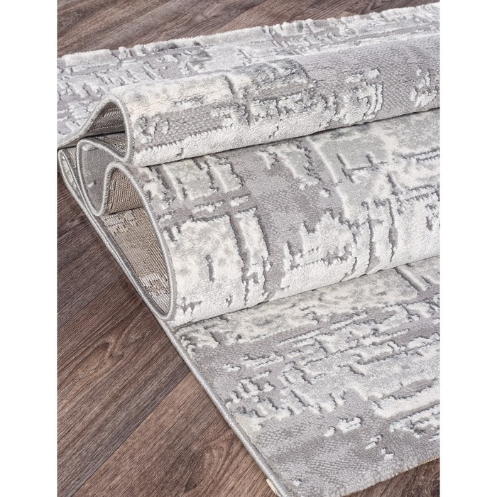 Ковёр прямоугольный Armina 03724G, размер 80x150 см, цвет grey / grey
Ковёр прямоугольный Armina 03724G, размер 80x150 см, цвет grey / grey