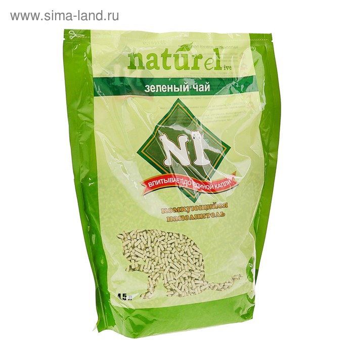 Наполнитель комкующийся "№1 NATUReL "Зеленый чай", 4,5 л
Наполнитель комкующийся "№1 NATUReL "Зеленый чай", 4,5 л
