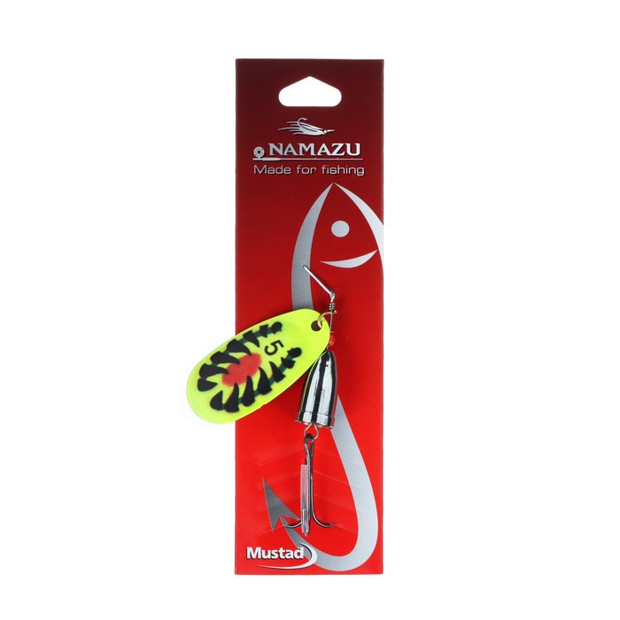 фото Блесна вращающаяся namazu lothar, 15 г, цвет 09