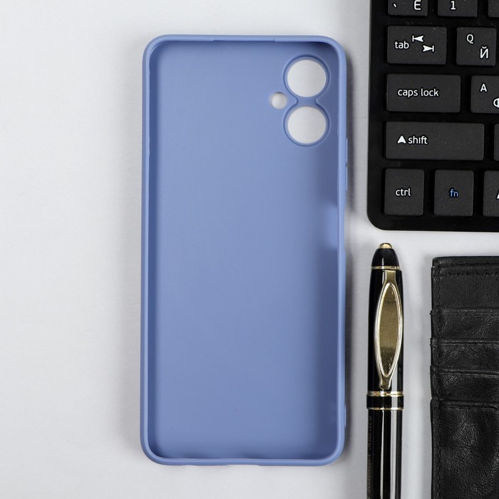 фото Чехол red line ultimate, для телефона tecno camon 19 neo, силиконовый, фиолетовый