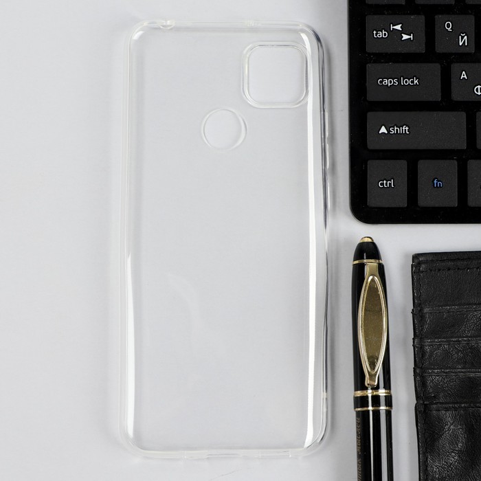 фото Чехол ibox crystal, для телефона xiaomi redmi 10a, силиконовый, прозрачный