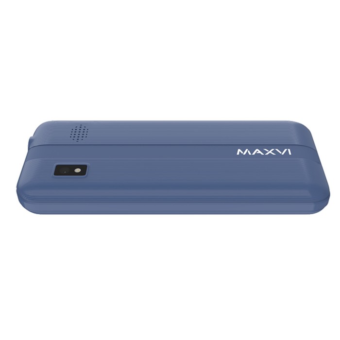 Сотовый телефон Maxvi K21, 2.4", 1.3 Мп, microSD, 2 sim, FM, фонарик, 1400 мАч, синий
Сотовый телефон Maxvi K21, 2.4", 1.3 Мп, microSD, 2 sim, FM, фонарик, 1400 мАч, синий