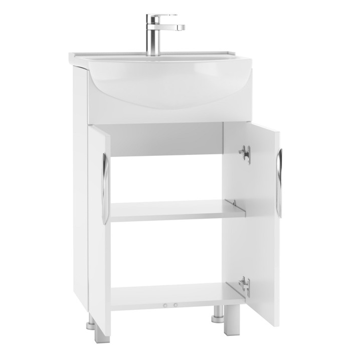 фото Тумба с раковиной "элегия 50" стандарт айсберг