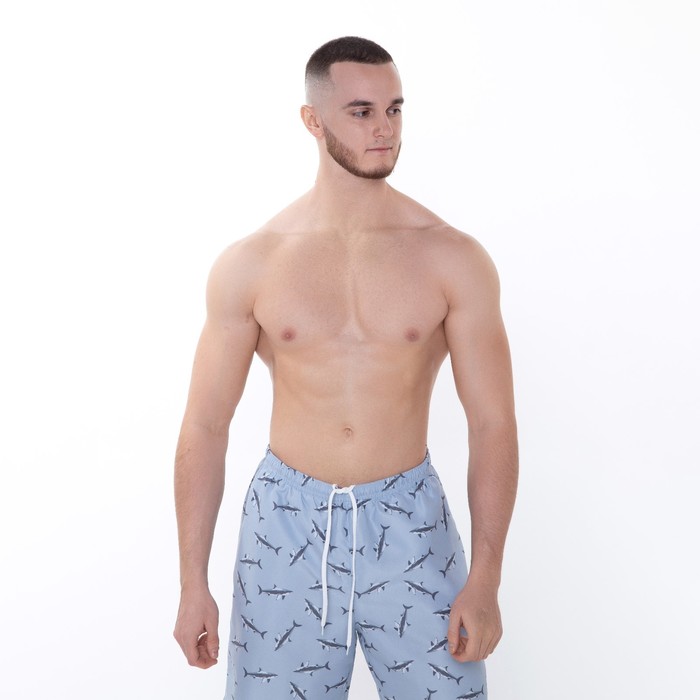 Шорты мужские, цвет голубой, размер 50
Шорты мужские, цвет голубой, размер 50