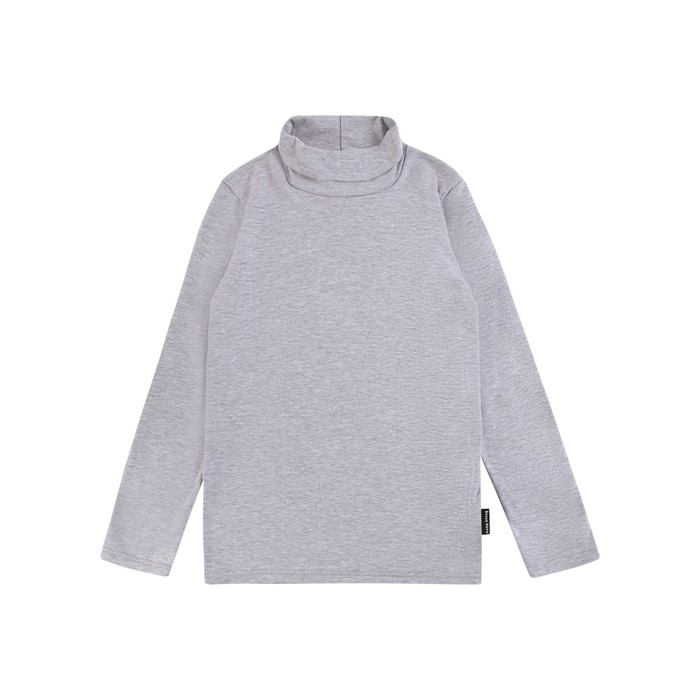 фото Водолазка для мальчиков, рост 152 см, цвет серый меланж bossa nova