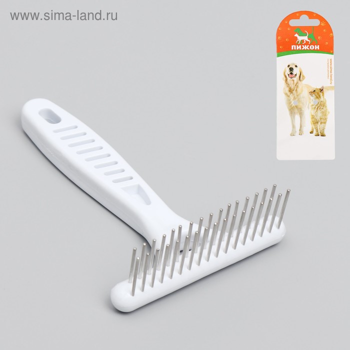 Расческа-грабли 2-рядная, микс цветов
Расческа-грабли 2-рядная, микс цветов