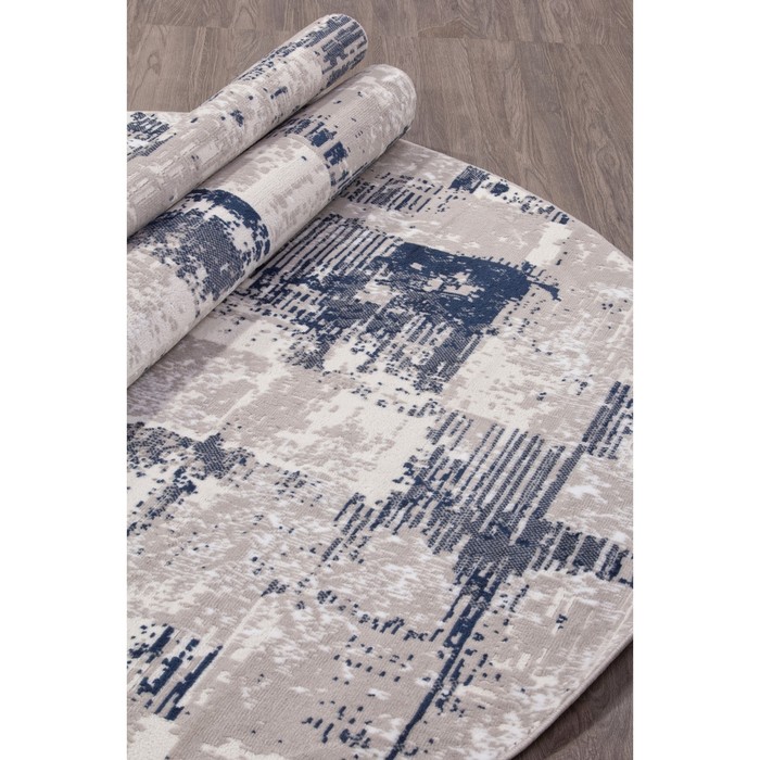 Ковёр овальный Richi 8673, размер 300x400 см, цвет gray-blue 
Ковёр овальный Richi 8673, размер 300x400 см, цвет gray-blue