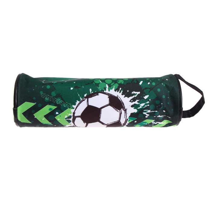 фото Пенал-тубус школьный на молнии микс спорт calligrata