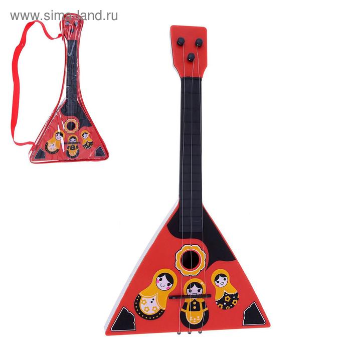 Балалайка «Матрёшка», цвета МИКС
Балалайка «Матрёшка», цвета МИКС