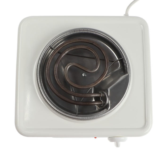 фото Плитка электрическая волжанка эпс-105, 1000 вт, 1 конфорка, белая
