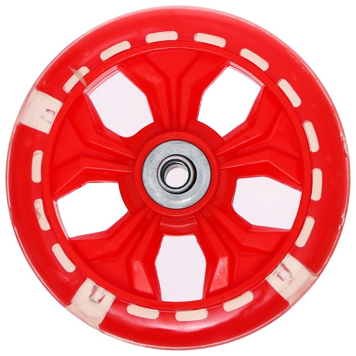 фото Колесо для самоката, 110 мм, цвет красный