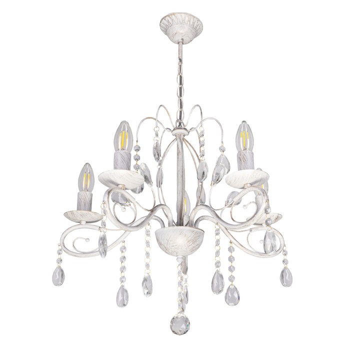 Люстра «Лада», размер 53x70x53 см, 300Вт 5xE14
Люстра «Лада», размер 53x70x53 см, 300Вт 5xE14