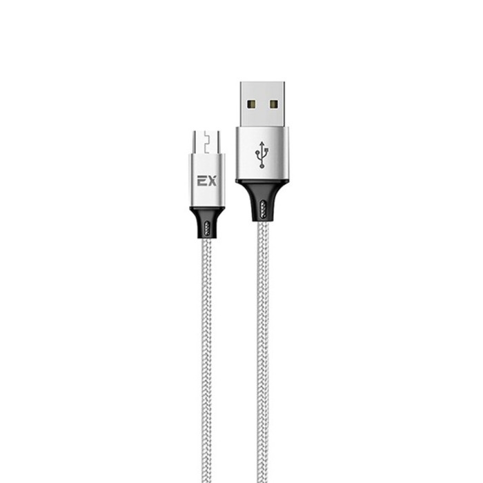 Кабель Exployd EX-К-1211, microUSB - USB, 2.4 А, 1 м, нейлонова оплетка, серебристый
Кабель Exployd EX-К-1211, microUSB - USB, 2.4 А, 1 м, нейлонова оплетка, серебристый