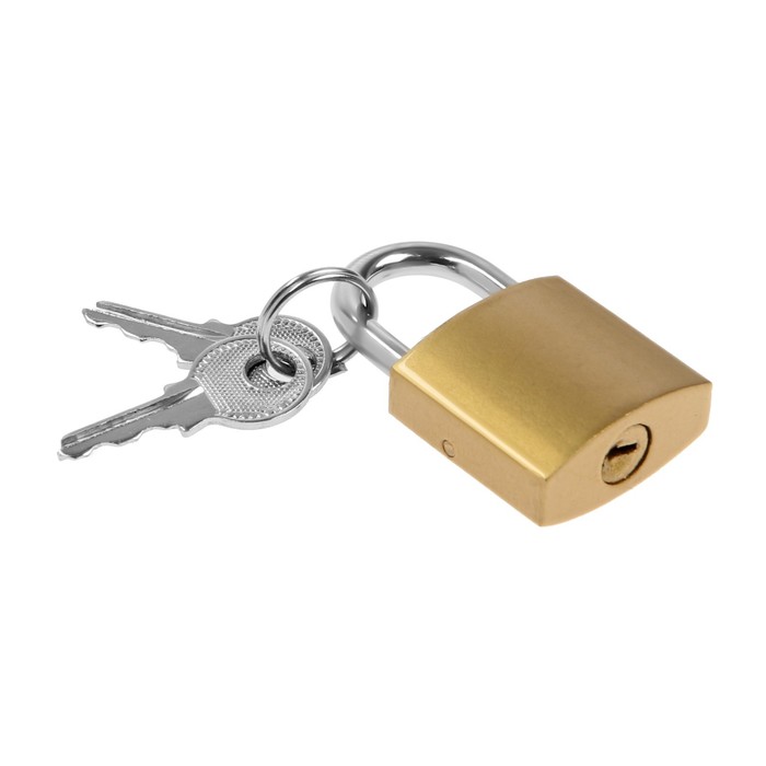 фото Замок навесной тип 14, 25 мм, 2 ключа тундра