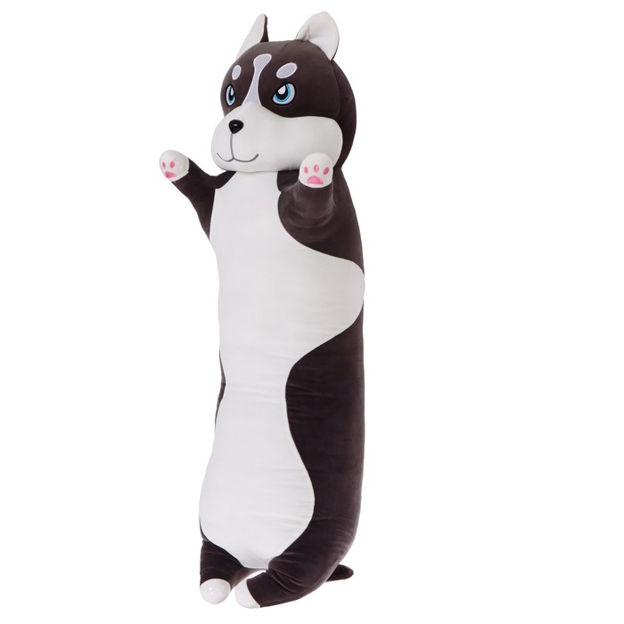 фото Мягкая игрушка «собака батон хаски», 130 см maxitoys