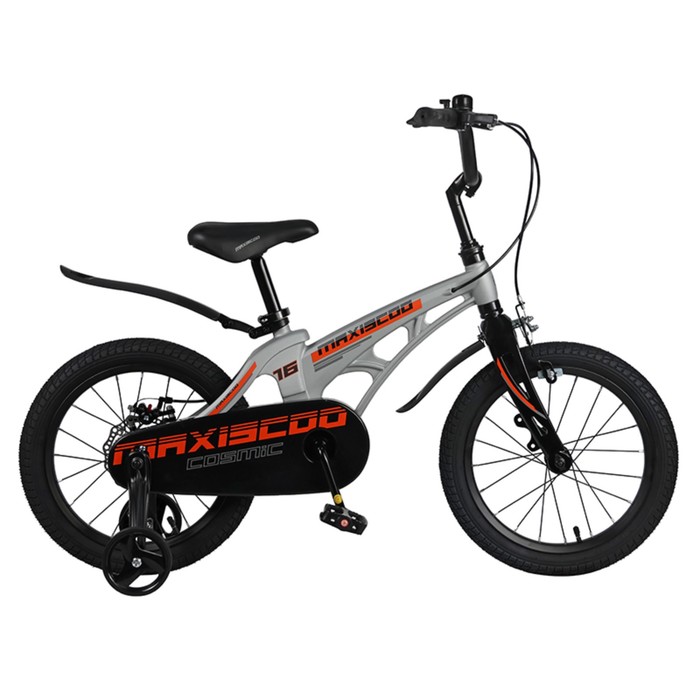фото Велосипед 16" maxiscoo cosmic стандарт, цвет серый матовый