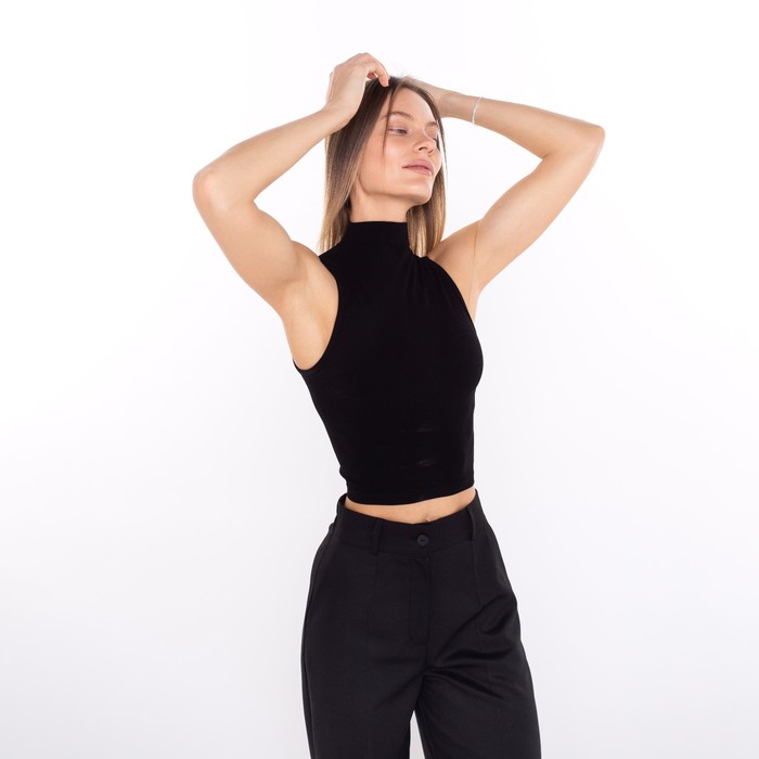 фото Топ женский, цвет чёрный, размер 44 (м) little secret