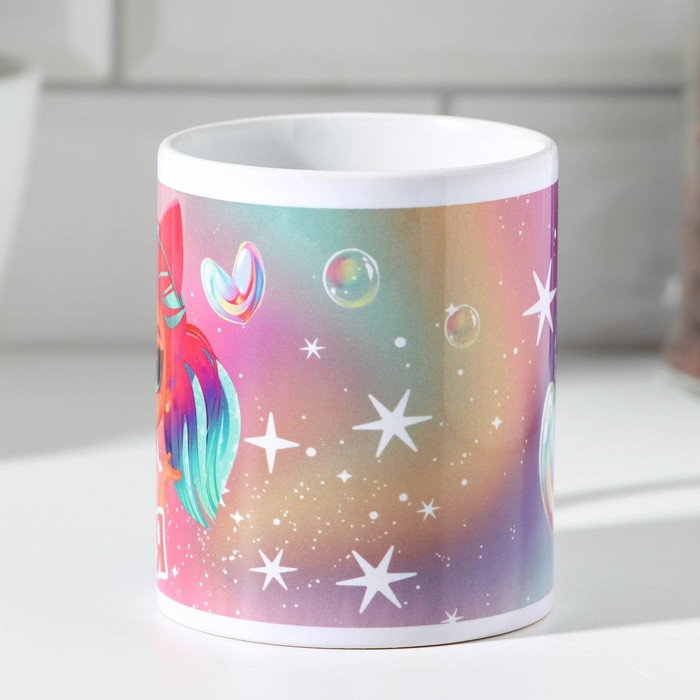 фото Кружка сублимация "аня " 320 мл, с нанесением дарим красиво