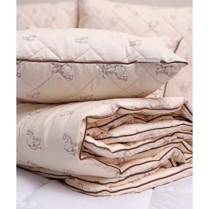 фото Подушка camel wool, размер 70х70 см sofi de marko