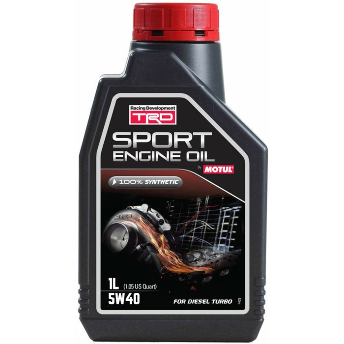 фото Масло моторное motul trd sport engine oil diesel 5w-40, синтетическое, 1 л