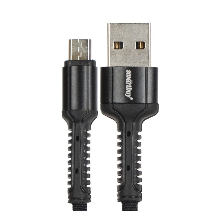 Кабель Smartbuy S26, microUSB - USB, 3 А, 1 м , быстрая зарядка, нейлоновая оплетка, черный
Кабель Smartbuy S26, microUSB - USB, 3 А, 1 м , быстрая зарядка, нейлоновая оплетка, черный