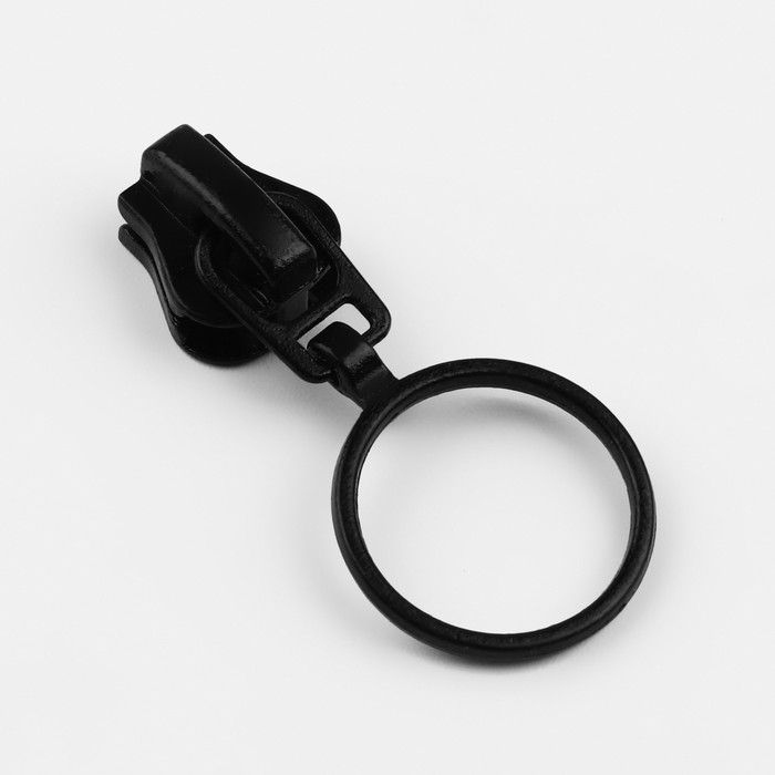 фото Замок автоматический для молнии «трактор», №5, 10 шт, цвет чёрный арт узор