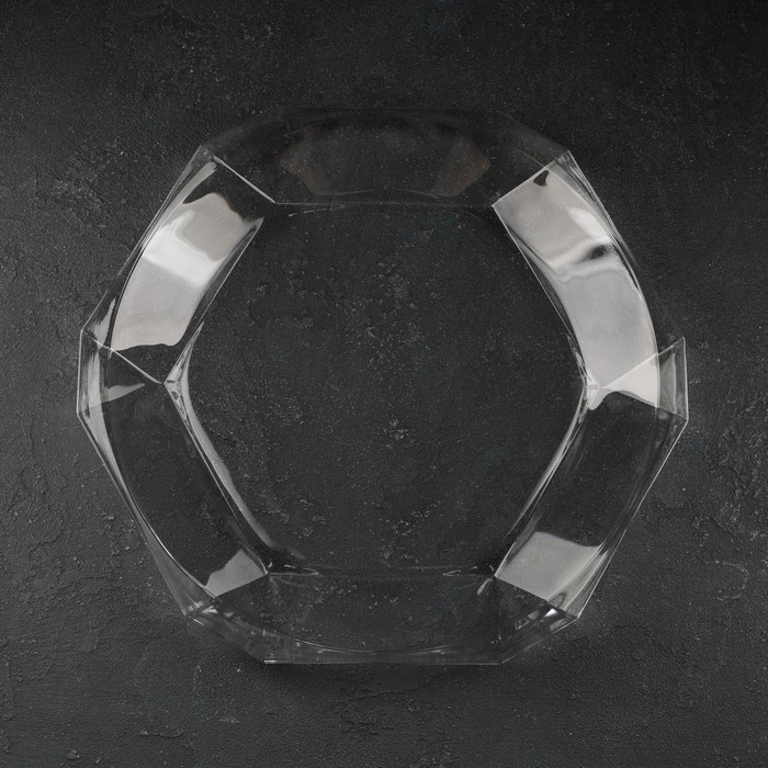 фото Тарелка столовая стеклянная reflection, d=32 см paşabahçe