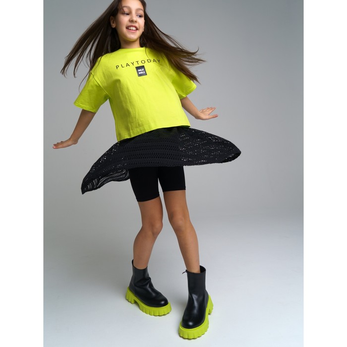 фото Юбка-легинсы для девочек, рост 134 см playtoday