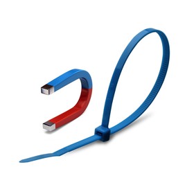 Стяжка нейлоновая, КСС Magnetic, Fortisflex, металлодетектируемая, 3х100 мм, цвет синий 100шт 9559
Стяжка нейлоновая, КСС Magnetic, Fortisflex, металлодетектируемая, 3х100 мм, цвет синий 100шт 9559