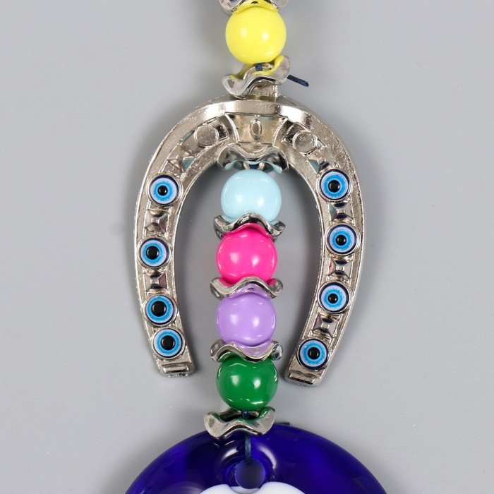 фото Подвеска от сглаза "подкова" 21 см микс