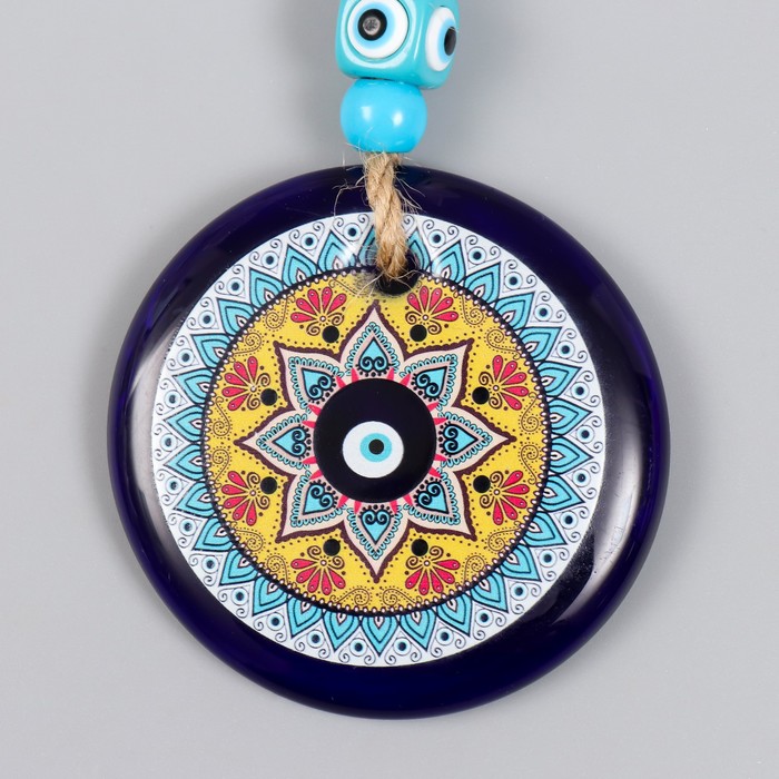 фото Подвеска от сглаза "цветок мехенди" 9х1,5х13 см