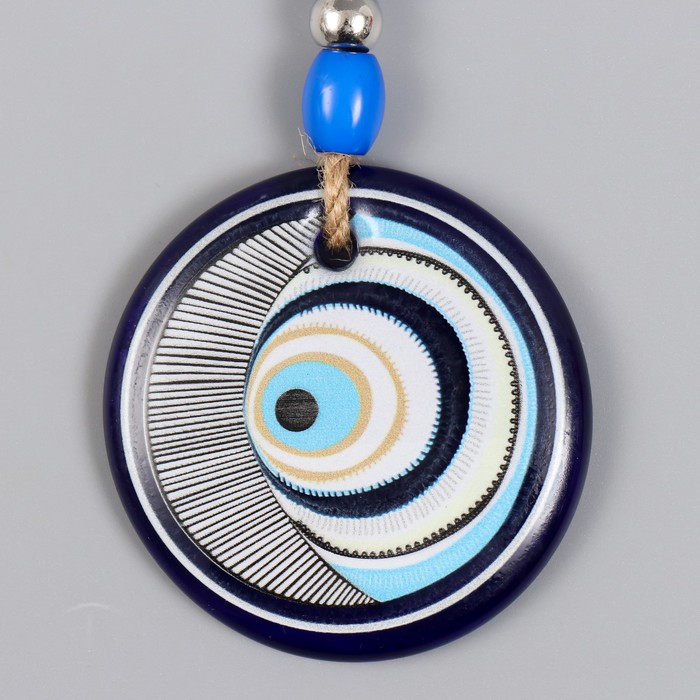фото Подвеска от сглаза "глаз" 7,7х1х13 см