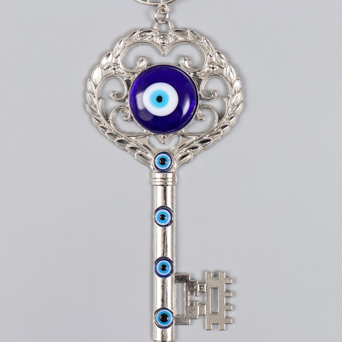 фото Подвеска от сглаза "медальон и ключ" 22 см