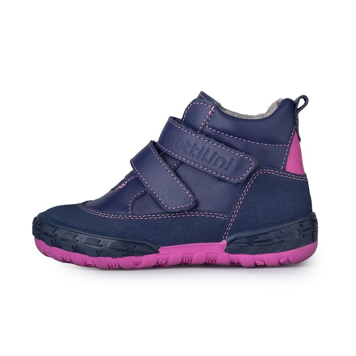 фото Ботинки детские, размер 28, цвет фиолетово-розовый bottilini