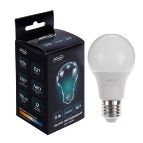 УЦЕНКА Лампа cветодиодная Luazon Lighting, A60, 9 Вт, E27, 780 Лм, 6500 К, холодный белый
УЦЕНКА Лампа cветодиодная Luazon Lighting, A60, 9 Вт, E27, 780 Лм, 6500 К, холодный белый
