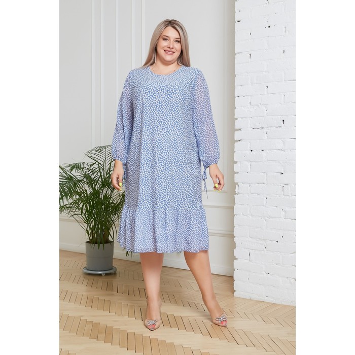 Платье женское, размер 64, цвет светло-голубой
Платье женское, размер 64, цвет светло-голубой