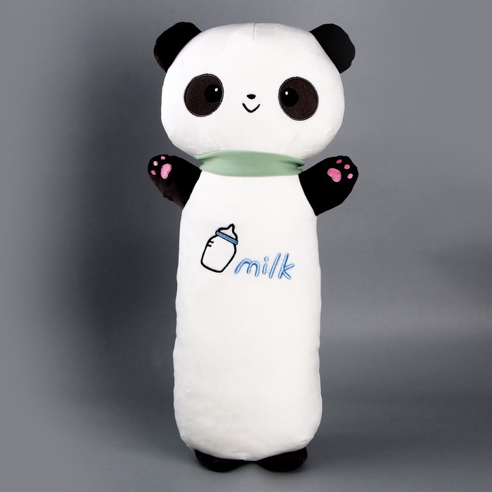фото Мягкая игрушка-подушка «панда», 50 см, цвет бело-чёрный