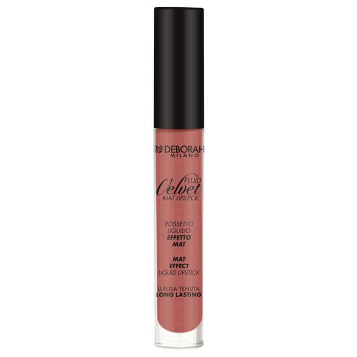 Губная помада матовая жидкая Deborah Milano Fluid Velvet, тон 13 античный розовый, 4.5 г
Губная помада матовая жидкая Deborah Milano Fluid Velvet, тон 13 античный розовый, 4.5 г