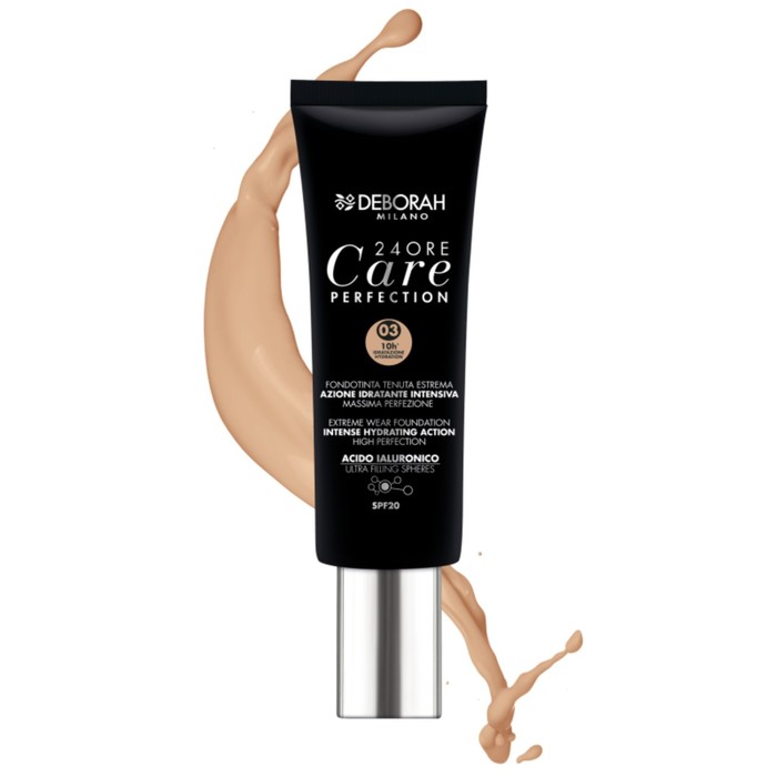Тональный крем-уход Deborah 24 Ore Care Perfection Extreme, тон 03 песочный, 30 мл 
Тональный крем-уход Deborah 24 Ore Care Perfection Extreme, тон 03 песочный, 30 мл