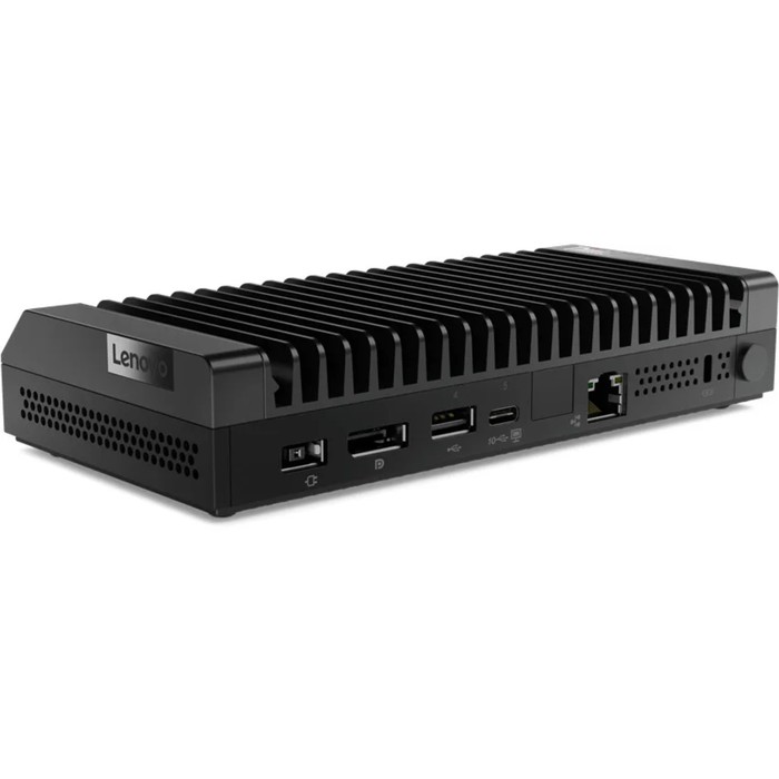 фото Компьютер lenovo m75n-1 nano, athlon 3050e, 4 гб, ssd 256 гб, amd, noos, чёрный