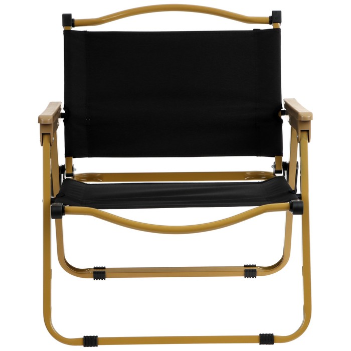 фото Кресло складное туристическое, 52х43х61 см, цвет чёрный