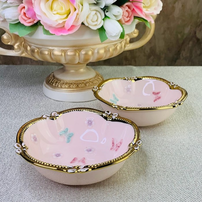 Набор салатников Lenardi «Бабочки», 2 предмета, d=14 см
Набор салатников Lenardi «Бабочки», 2 предмета, d=14 см