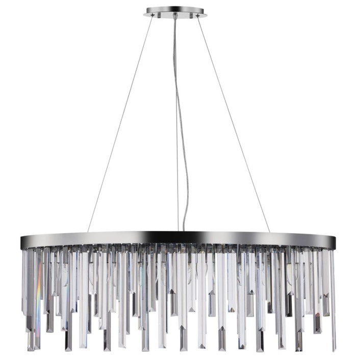 Люстра подвесная хрустальная Venecia 6xE14 40Вт, размер 90x20x45-100 см, цвет хром
Люстра подвесная хрустальная Venecia 6xE14 40Вт, размер 90x20x45-100 см, цвет хром
