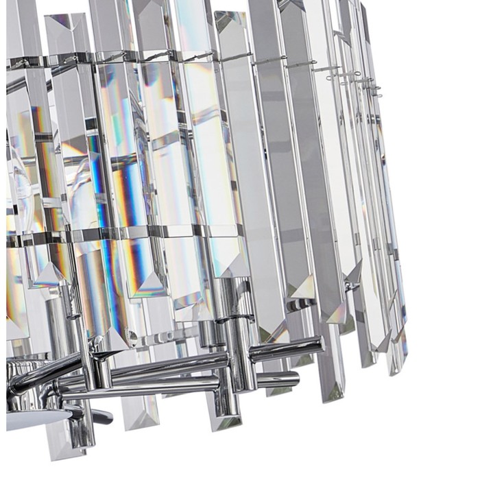 Люстра подвесная хрустальная Feeriya 8xE14 40Вт, размер 60x60x42,5-97 см, цвет хром
Люстра подвесная хрустальная Feeriya 8xE14 40Вт, размер 60x60x42,5-97 см, цвет хром