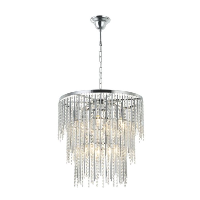 Люстра подвесная хрустальная Grandex 12xE14 40Вт, размер 60x60x79-150 см, цвет хром
Люстра подвесная хрустальная Grandex 12xE14 40Вт, размер 60x60x79-150 см, цвет хром